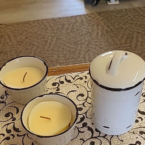 Farmstand Candle Set - Picture 1 of 9